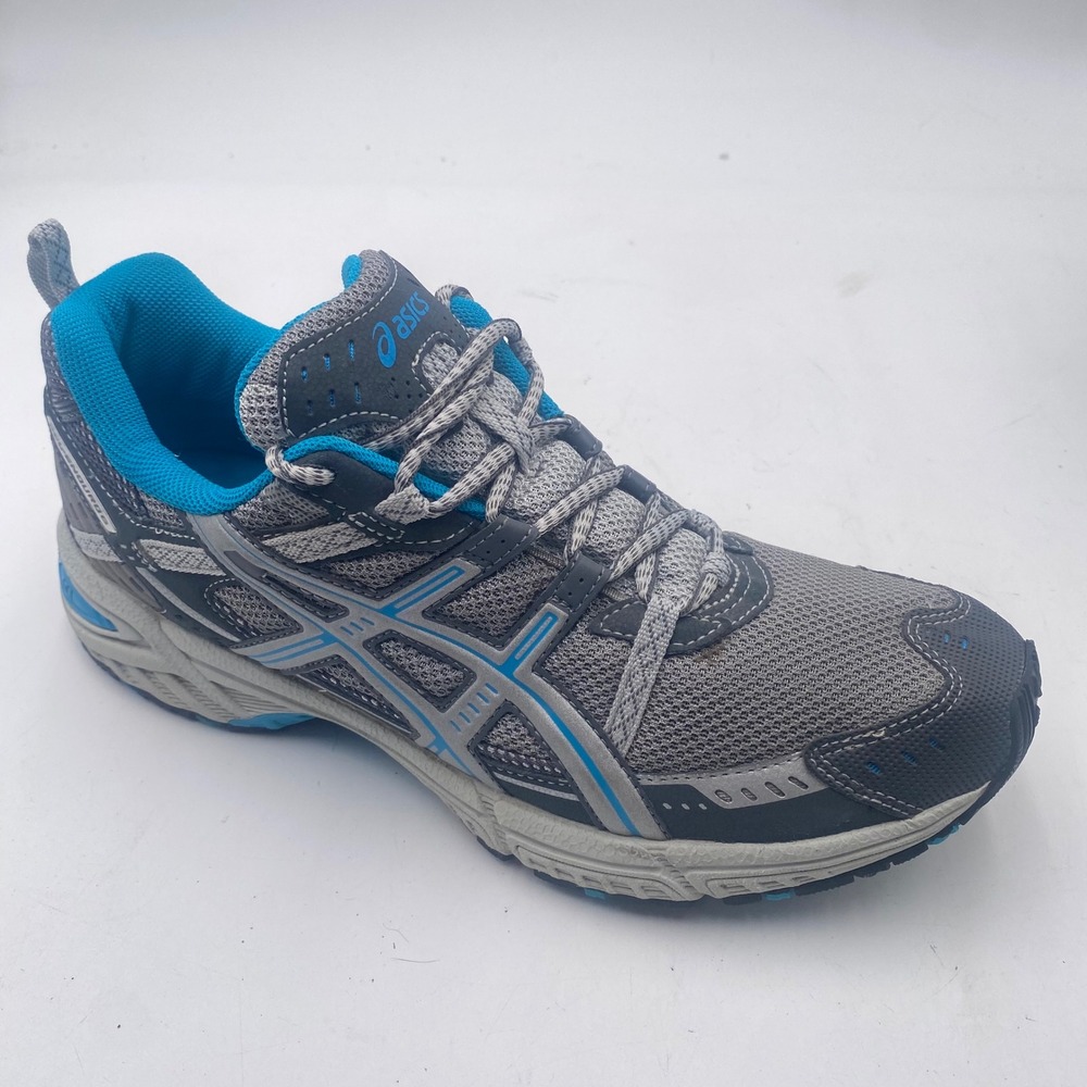 ASICS Gel-Enduro 6 Trail Running Shoes Mens 11 Grey Blue T0F7N Athletic Sneakers